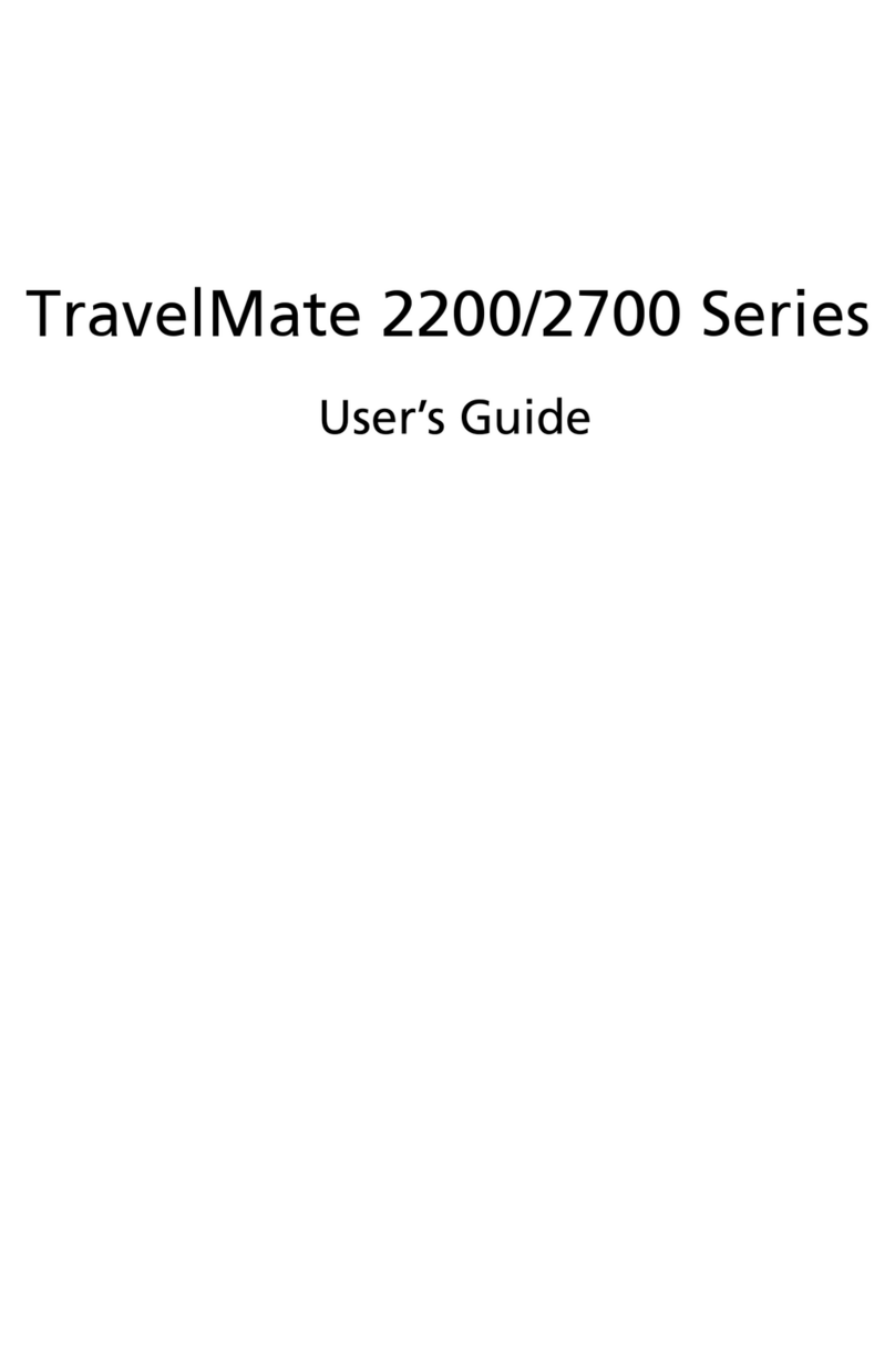 Acer 2200 Series User manual