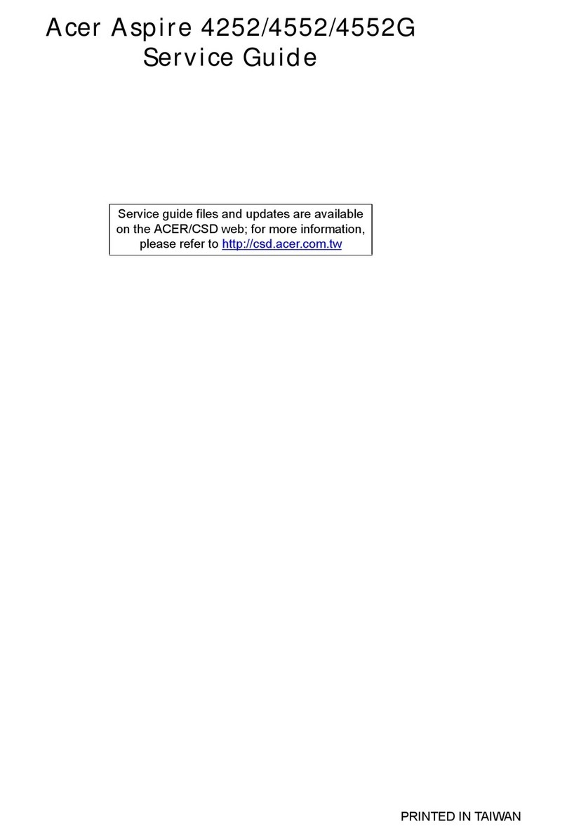 Acer ASPIRE 4252 User manual