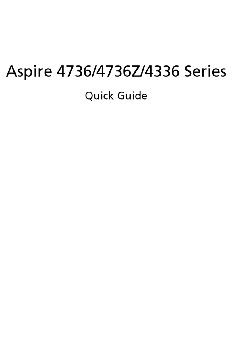 Acer Aspire 4336 Series quick guide