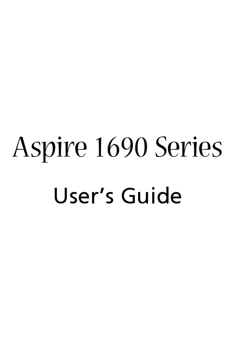 Acer Aspire 1690 Series User manual