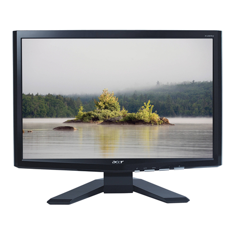 Acer X163W User manual
