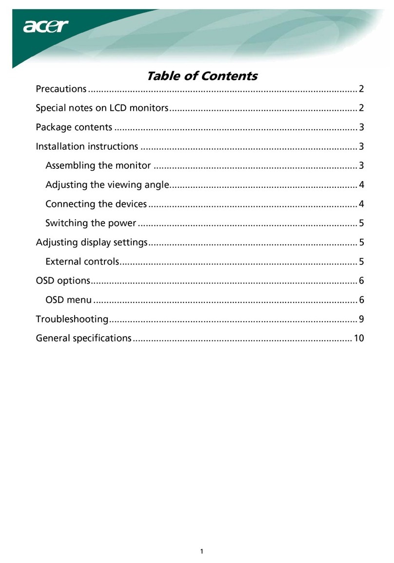 Acer X171 Dual User manual