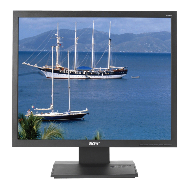 Acer V193 User manual