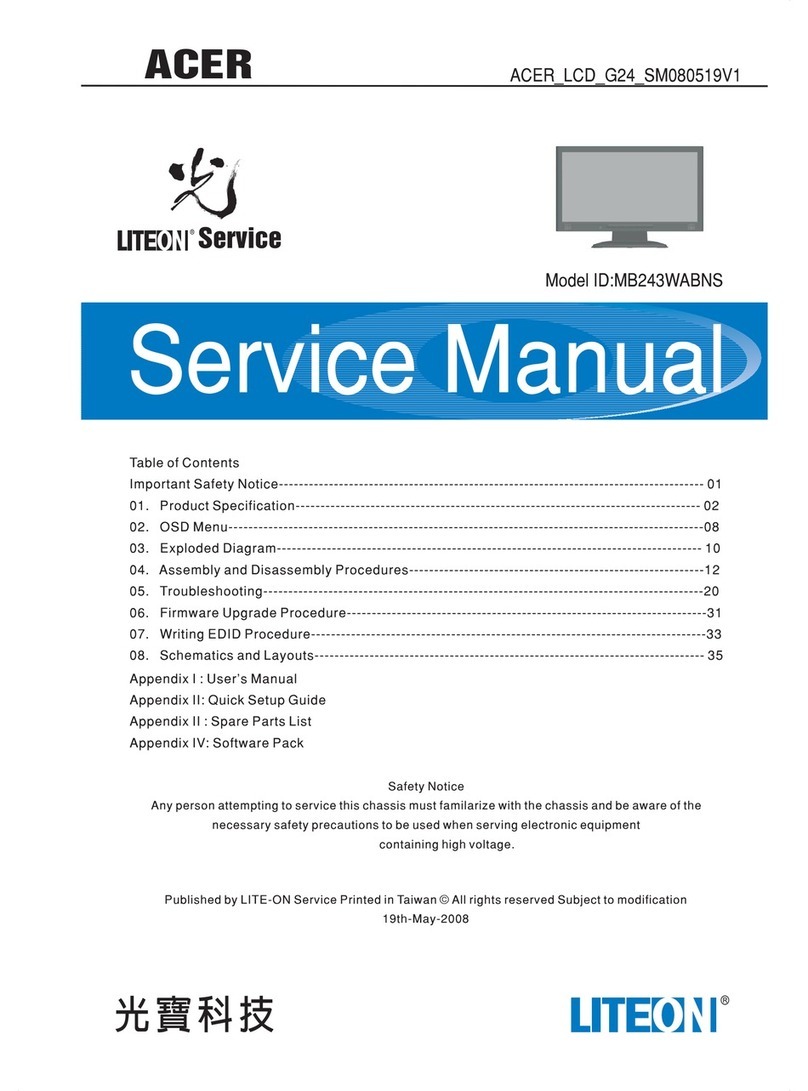 Acer LCD MB243WABNS User manual