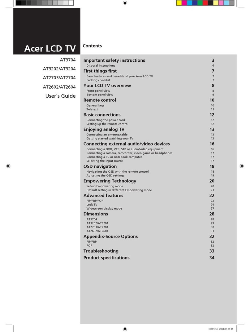 Acer AT2602 User manual