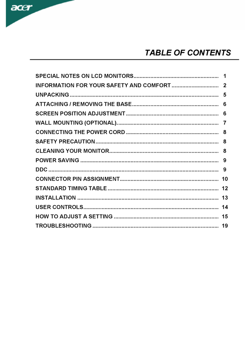 Acer X263W User manual