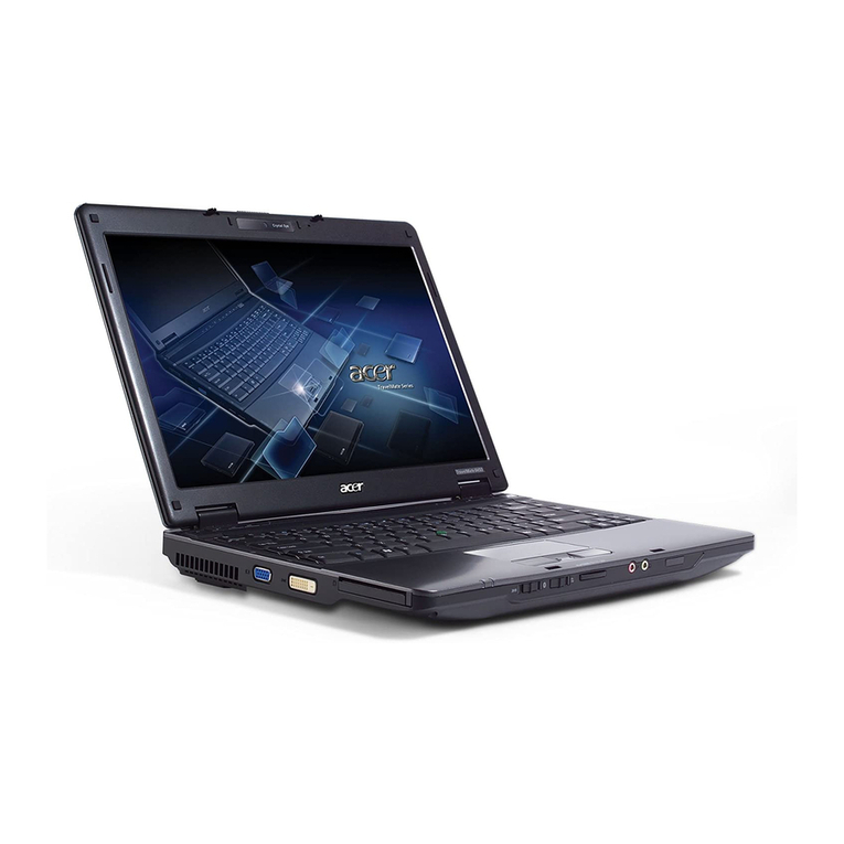 Acer TravelMate 6593 Series User manual