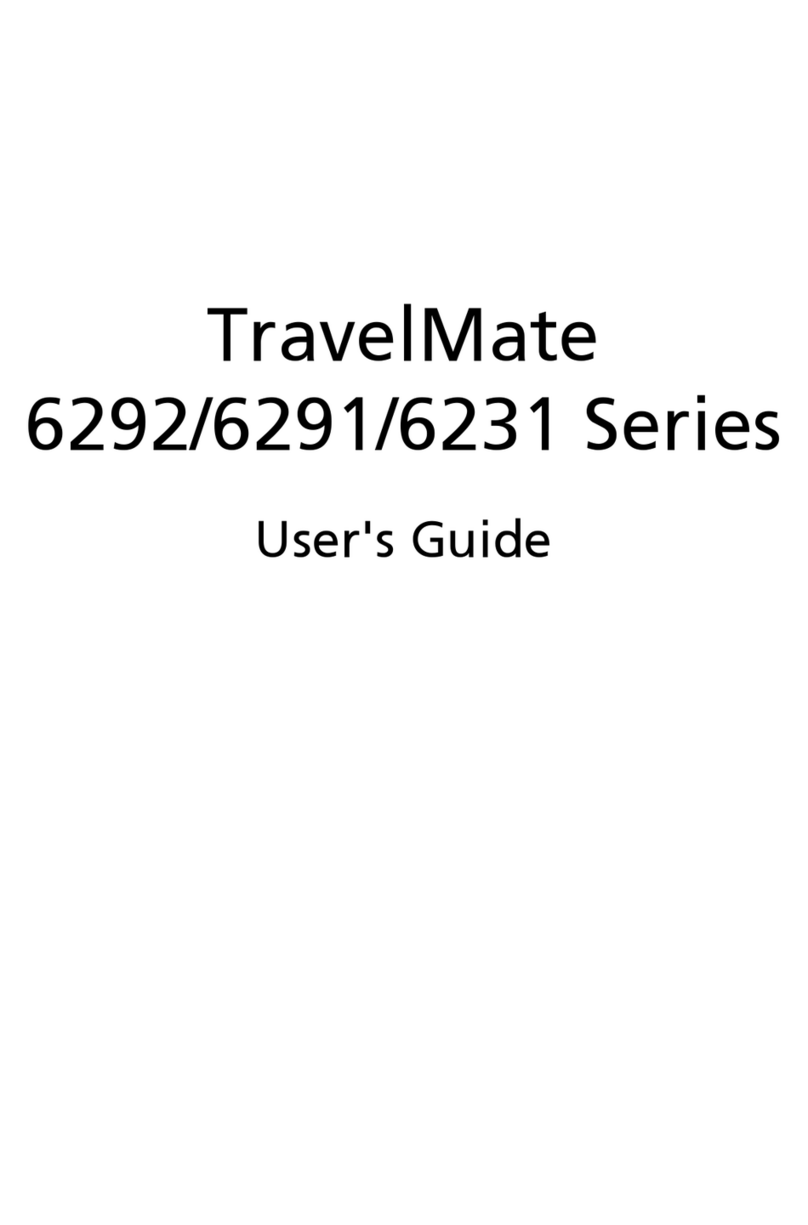 Acer TravelMate 6231 User manual Acer TravelMate 6231 User manual