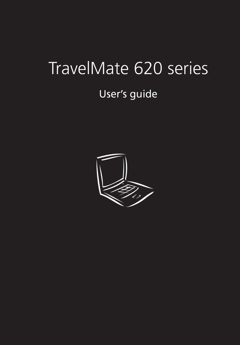 Acer TravelMate 620 Series User manual
