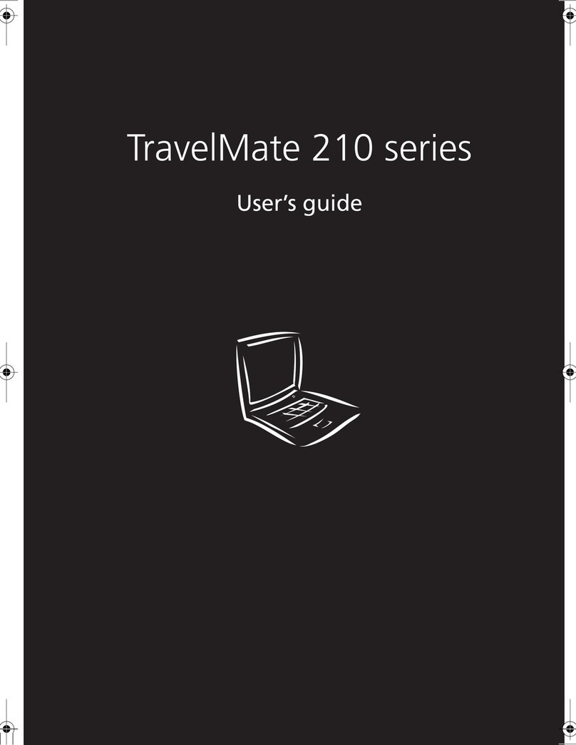 Acer TravelMate 210 series User manual