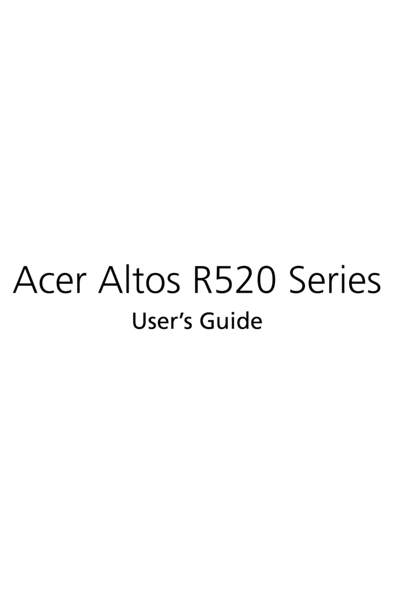 Acer Network Device Altos R520 user guide