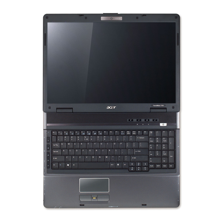 Acer TRAVELMATE 7730 Service guide