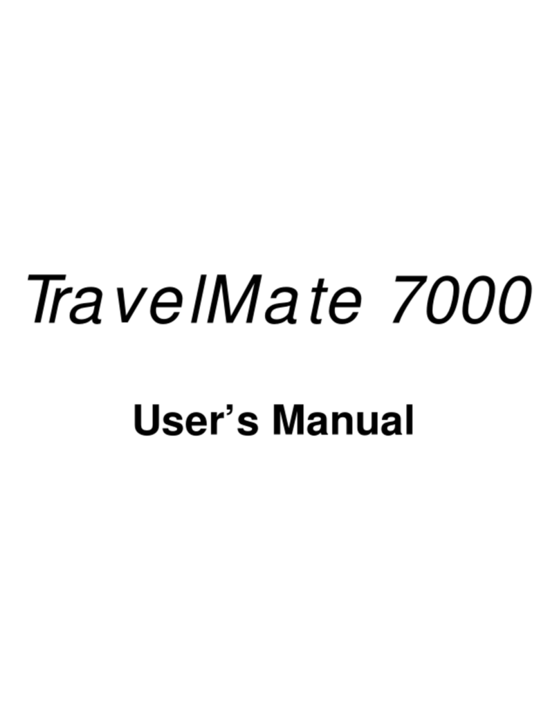 Acer TravelMate 7000 user manual