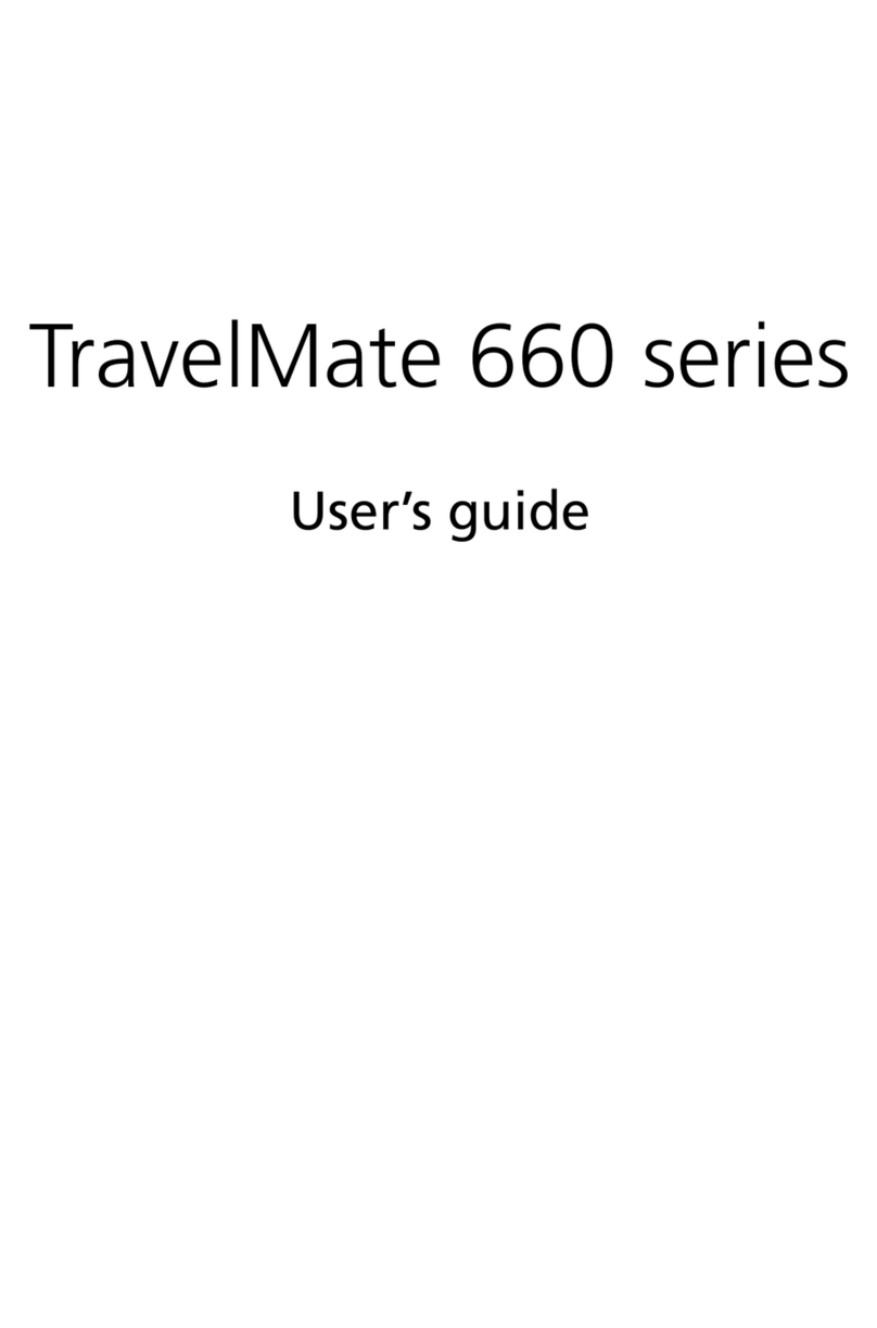 Acer TravelMate 660 series user guide