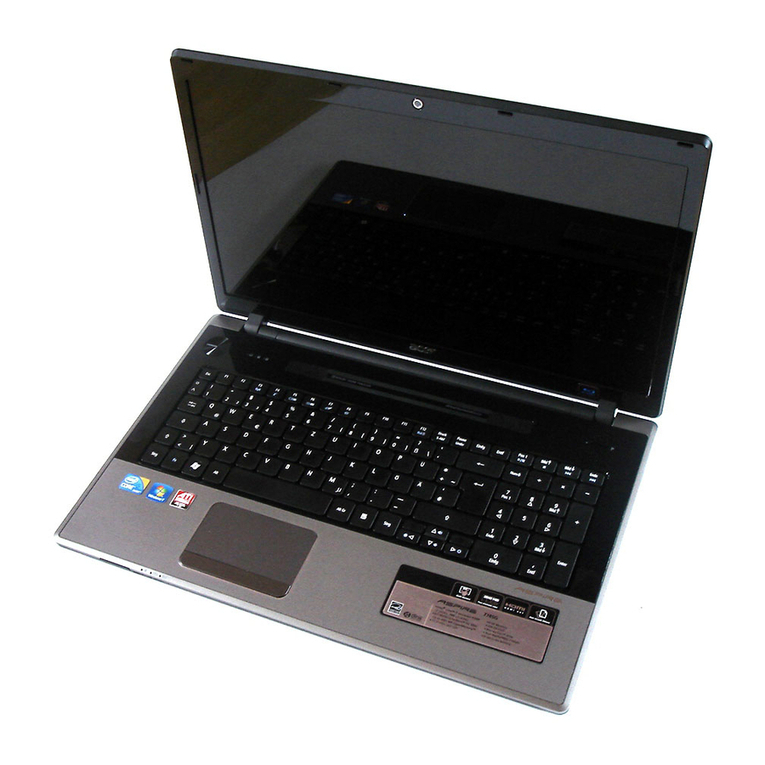 Acer ASPIRE 7745 User manual