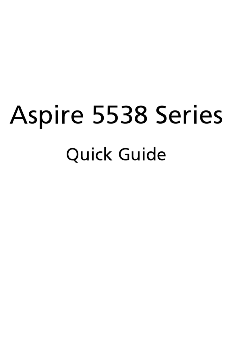 Acer Aspire 5538 Series User manual Acer Aspire 5538 Series User manual