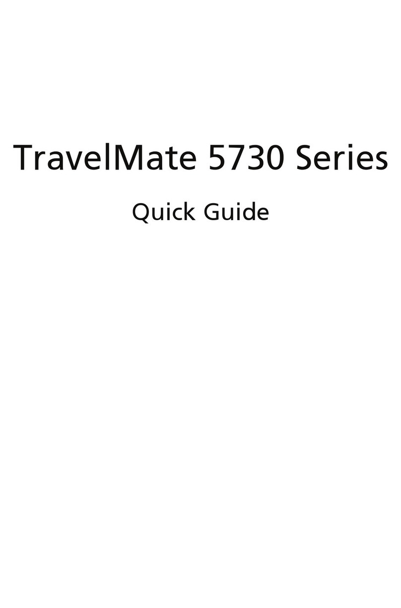 Acer Extensa 5630 Series quick guide