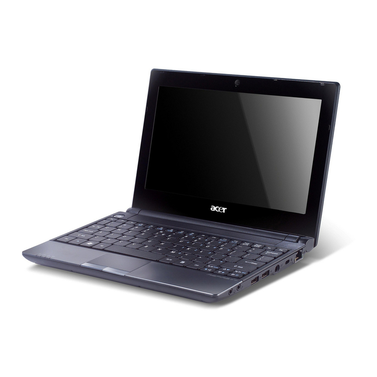 Acer Aspire one 521 Series User manual Acer Aspire one 521 Series User manual