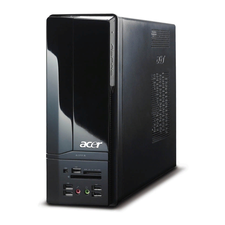 Acer ASPIRE ASPIRE X1700 Service guide