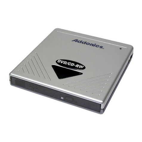 Addonics Technologies Mobile DVD/CDRW user guide