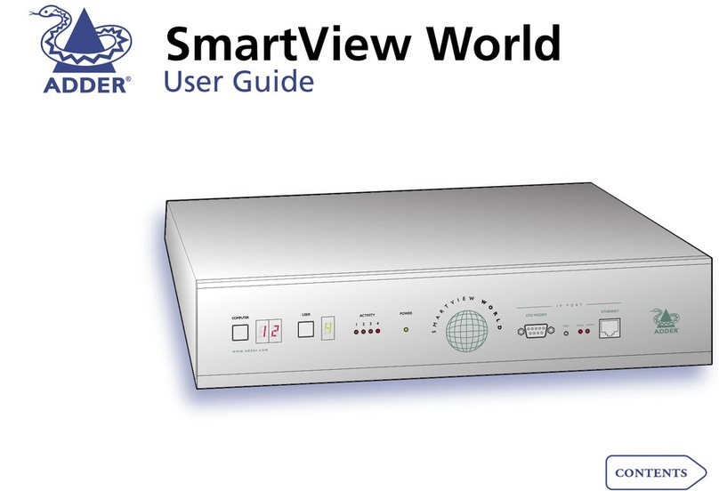 ADDER Switch User manual