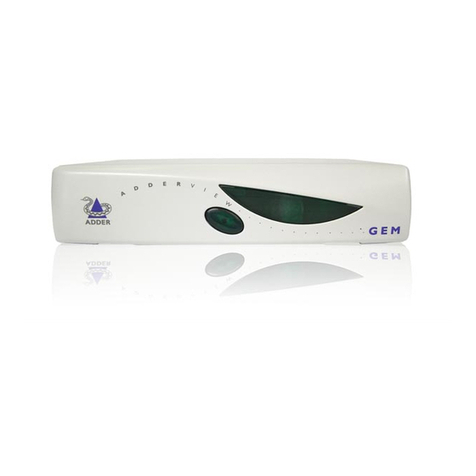 ADDER GEMAV2GEM Installation and use