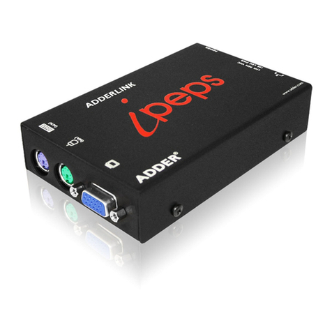 ADDER AdderLink Digital iPEPS User manual