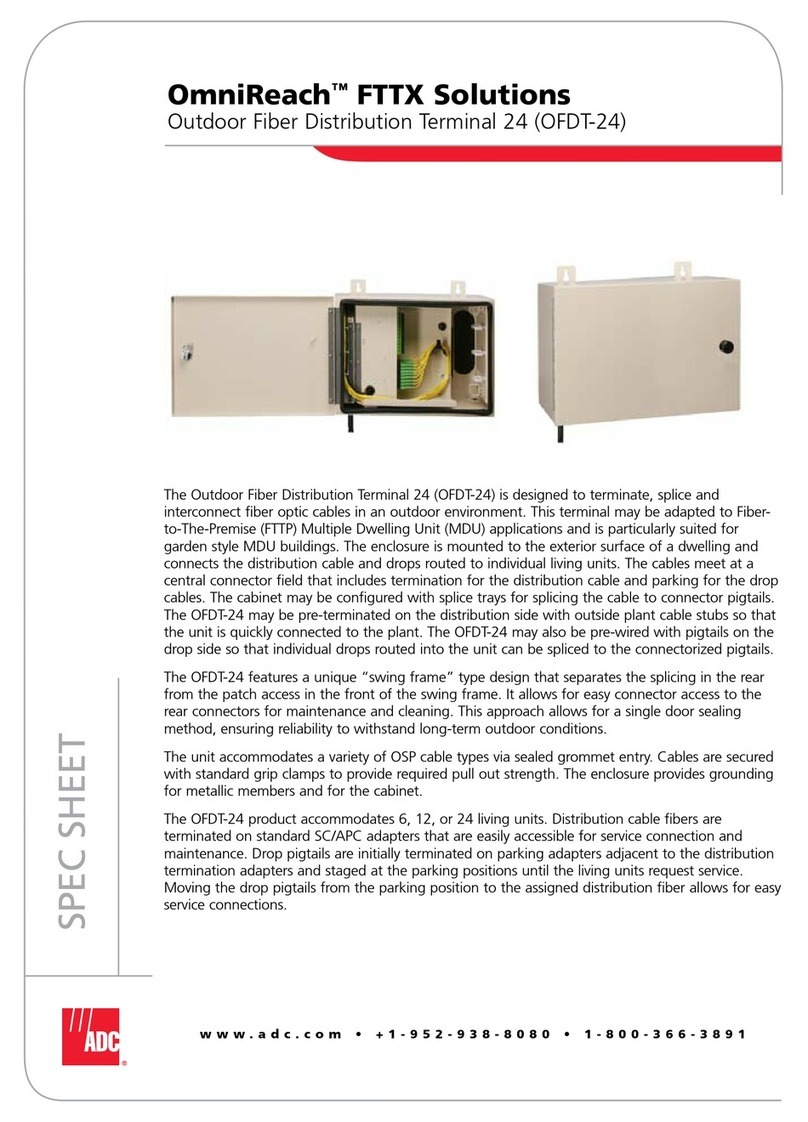 ADC OmniReach OFDT-24 User manual ADC OmniReach OFDT-24 User manual