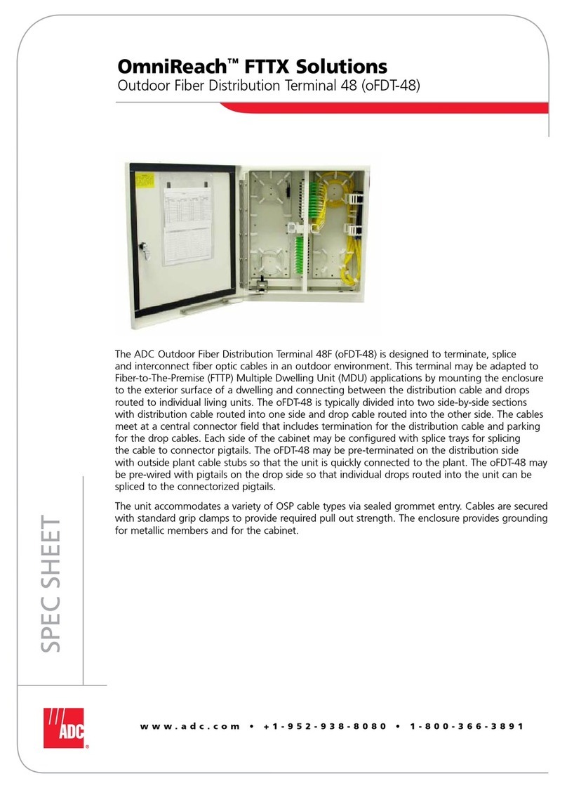 ADC OmniReach oFDT-48 Specification sheet