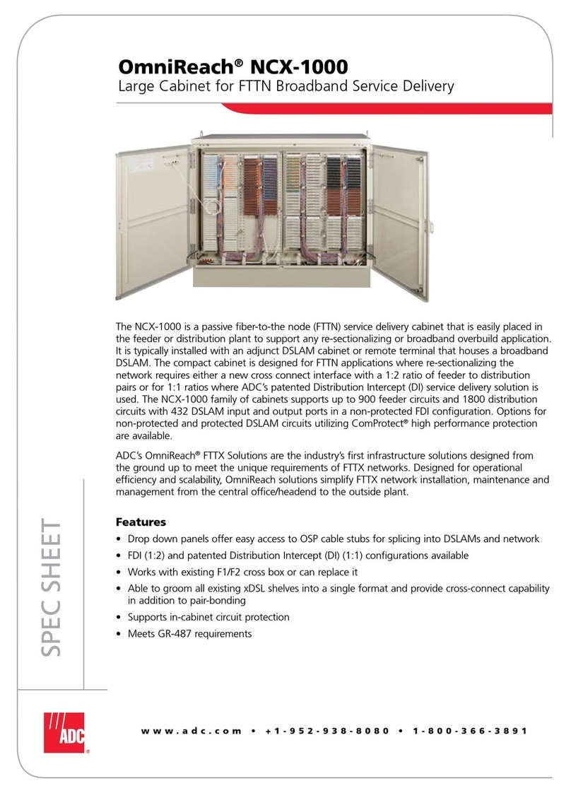 ADC OmniReach NCX-1000 User manual ADC OmniReach NCX-1000 User manual