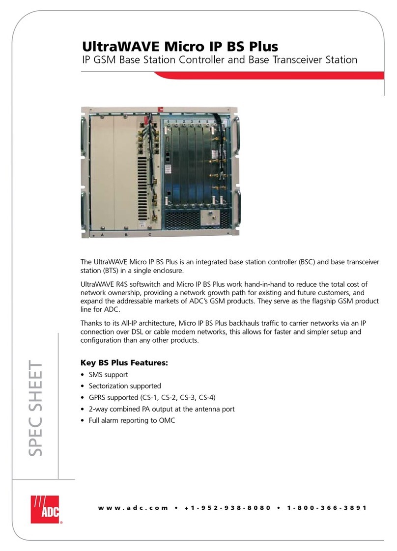 ADC Micro BS Plus UltraWAVE User manual