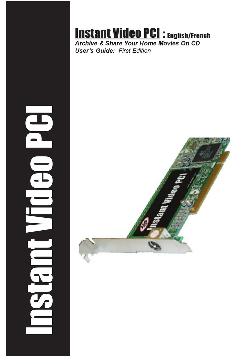 ADS Technologies Instant Video PCI User manual