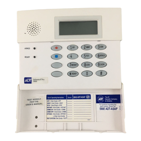 ADT SafeWatch 3000 User manual