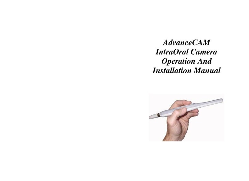 ADS Technologies IntraOral Camera AdvanceCAM Operation and installation manual ADS Technologies IntraOral Camera AdvanceCAM Operation and installation manual