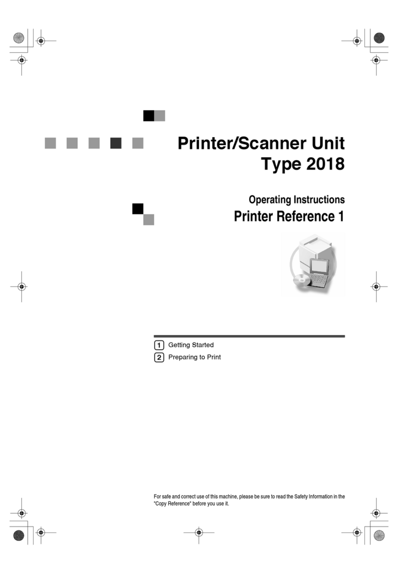 Ricoh 2018 User manual