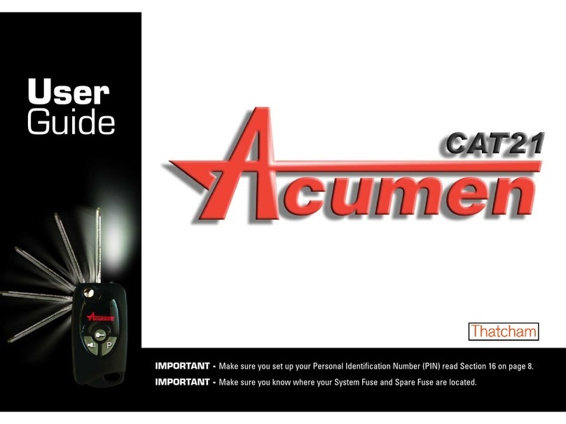 Acumen CAT21 user guide