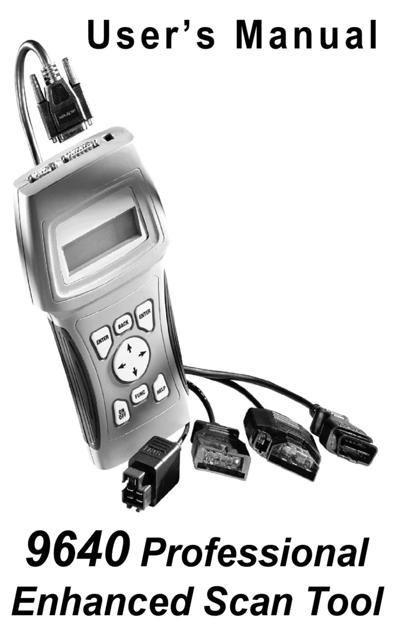 Actron 9640 User manual