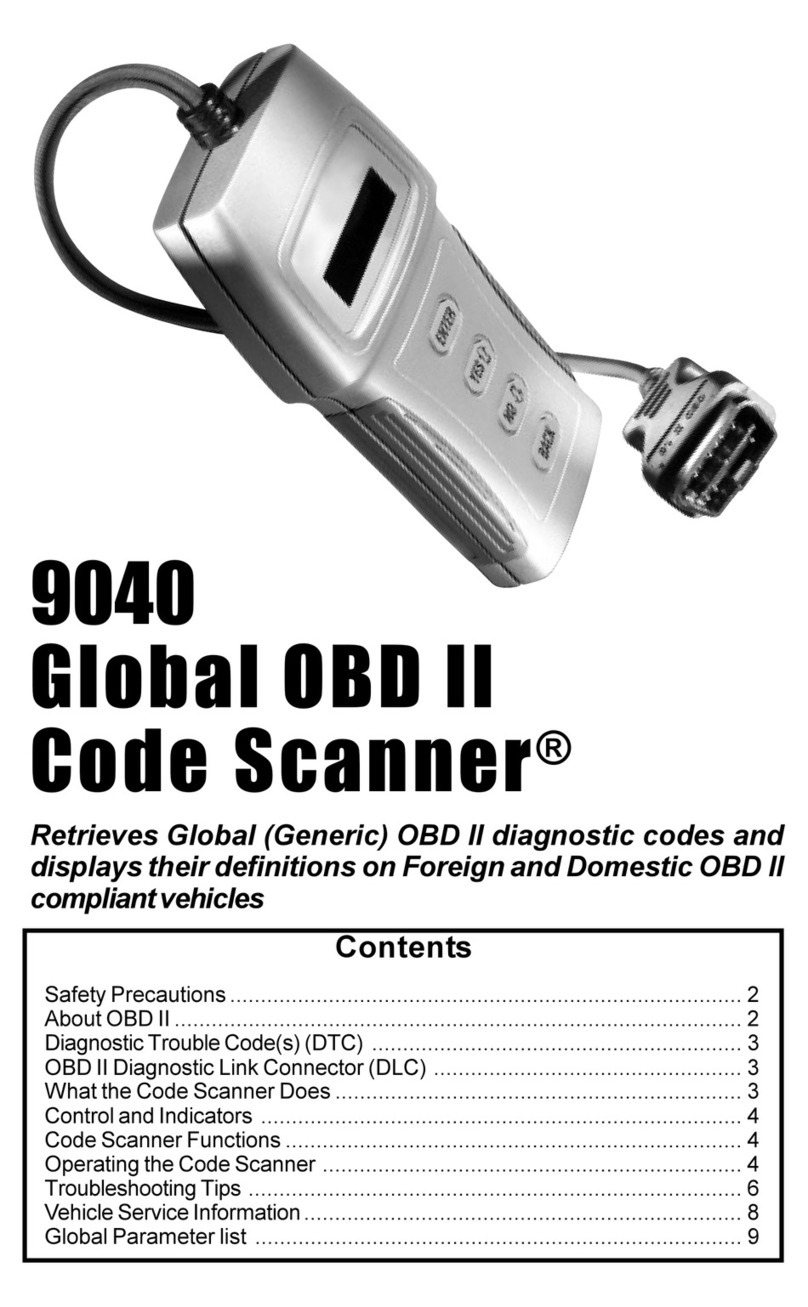 Actron 9040 User manual
