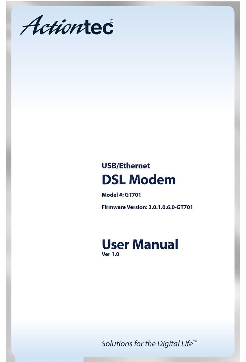 ActionTec GT701A user manual