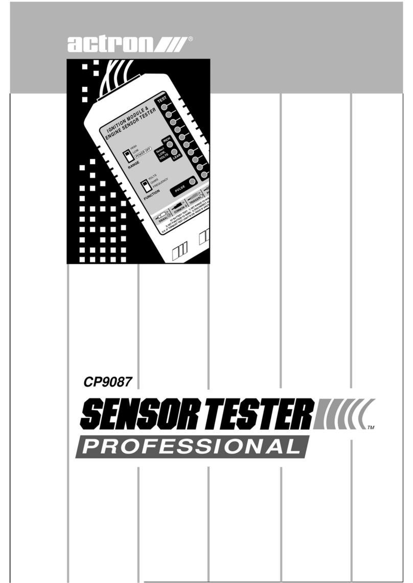 Actron CP9087 Service manual
