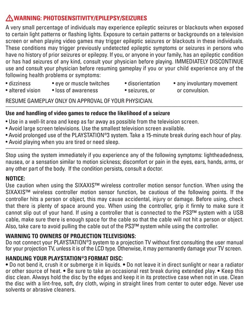 Activision Call of Duty 4: Modern Warfare for Playstation... User manual