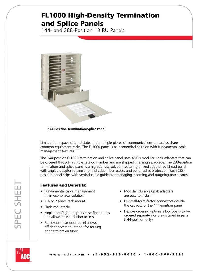 ADC FL1000 Series System manual