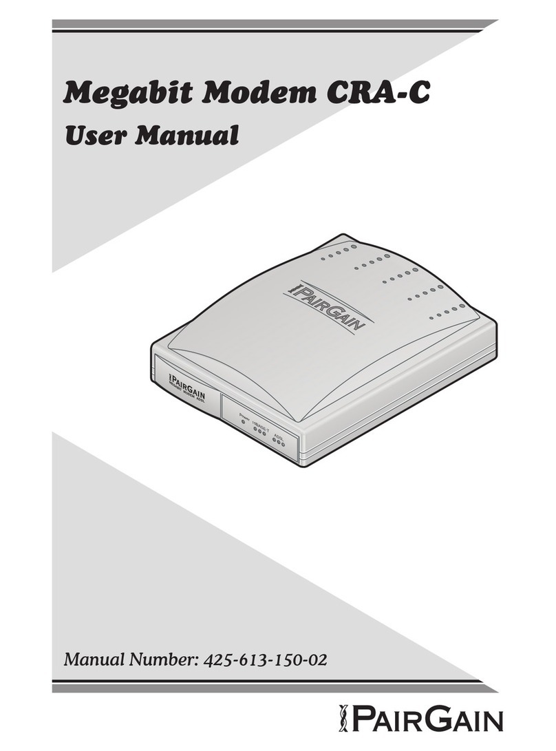 PairGain CRA-C user manual