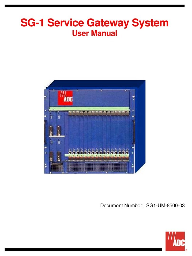 ADC SG-1 user manual