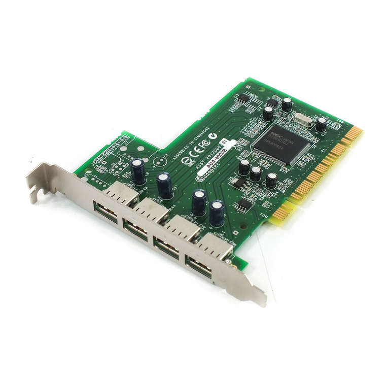 Adaptec USB2connect Host Bus Adapter User manual