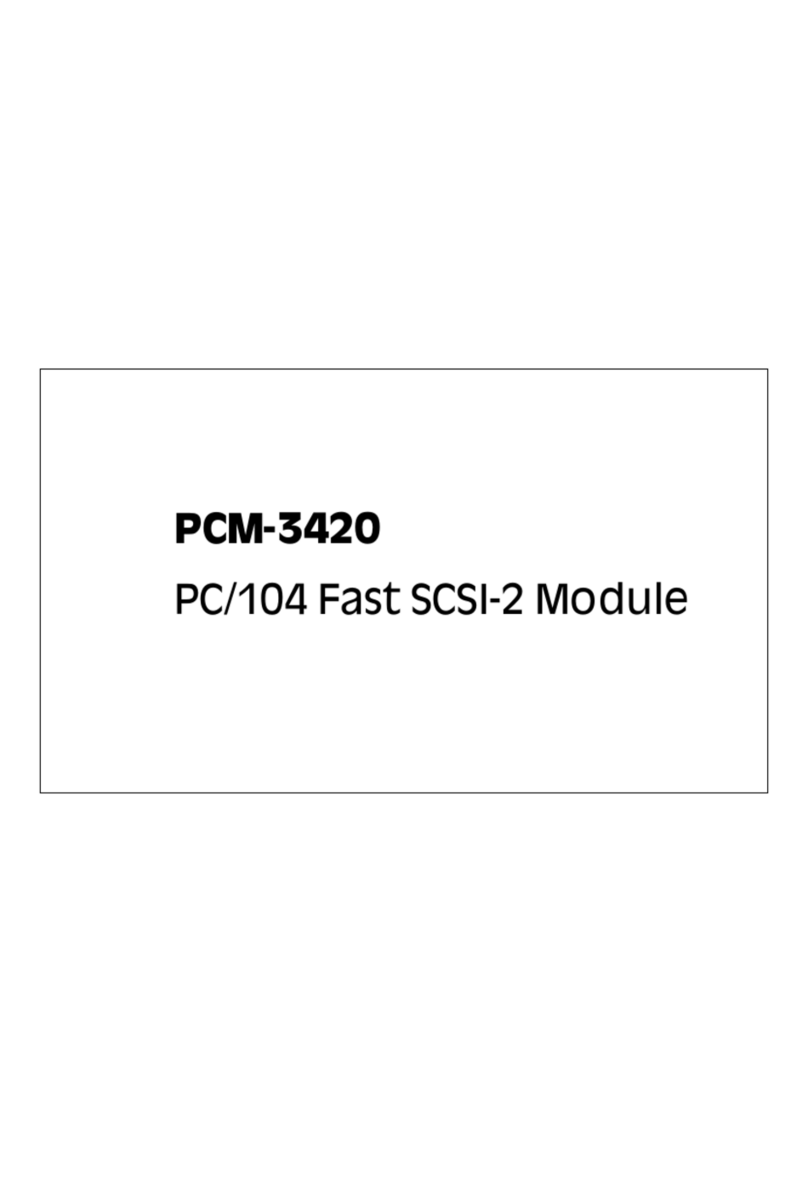 Adaptec PC/104 User manual