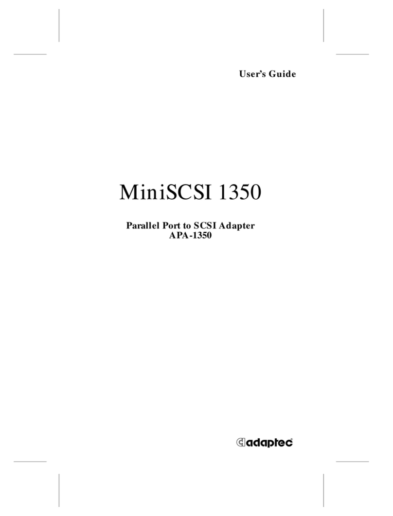 Adaptec APA-1350 User manual