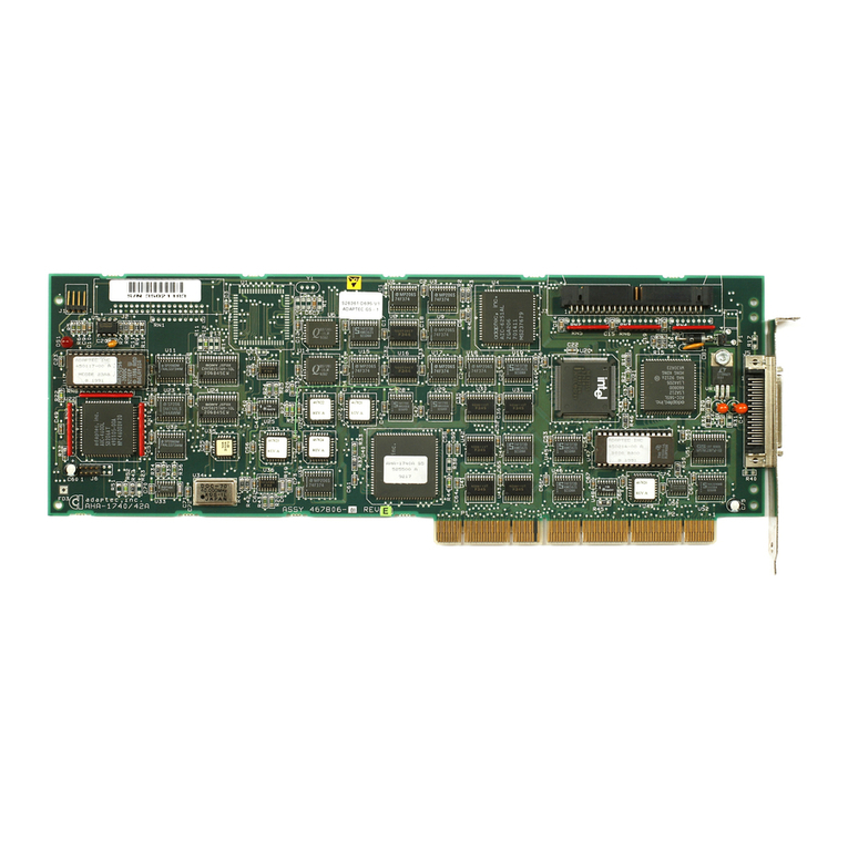 Adaptec 1742A User manual