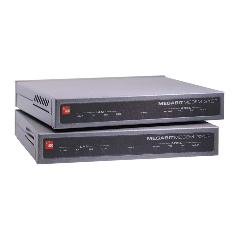 ADC 310F User manual