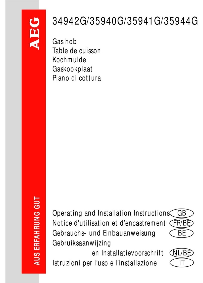 AEG 34942G User manual